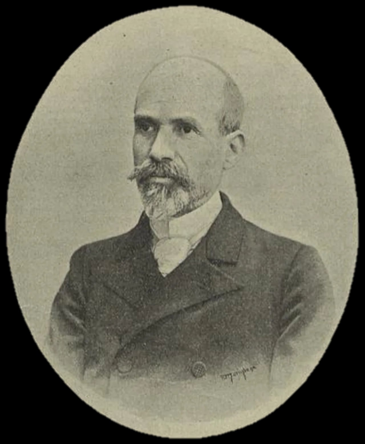 Porträt von Francisco Gomes Teixeira (1851–1933) – Gedenkseite
