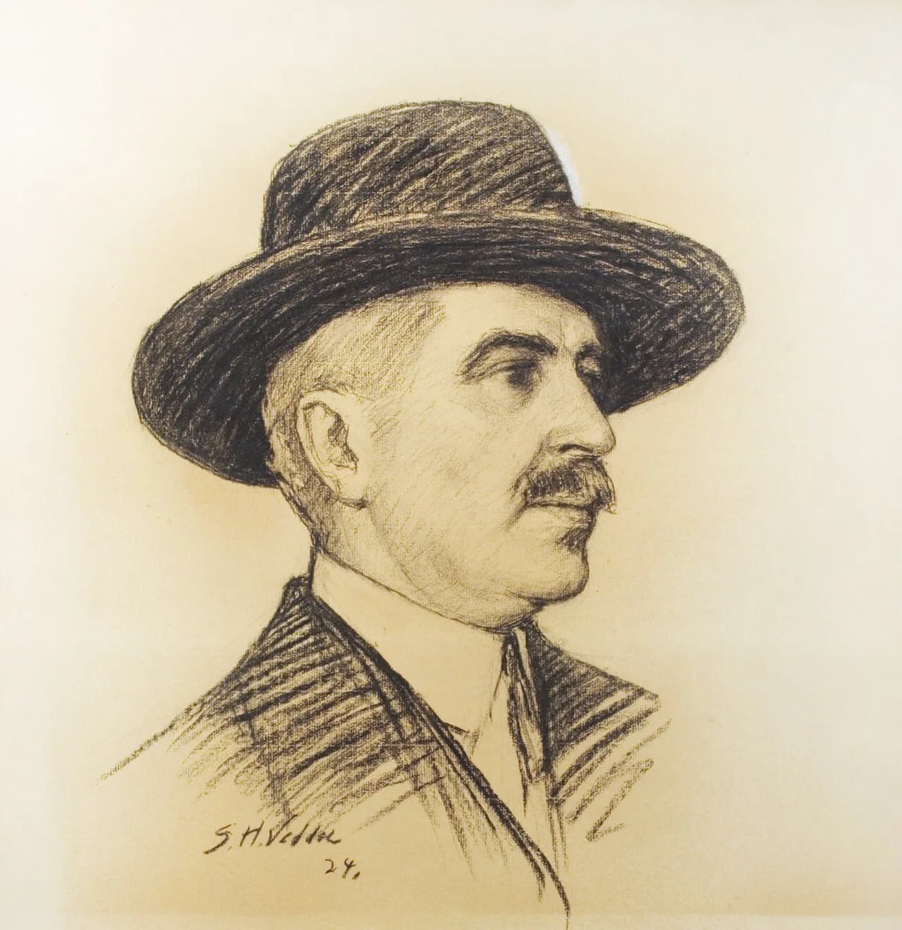 Portrait of Achille Rivarde (1865–1940) – memorial page