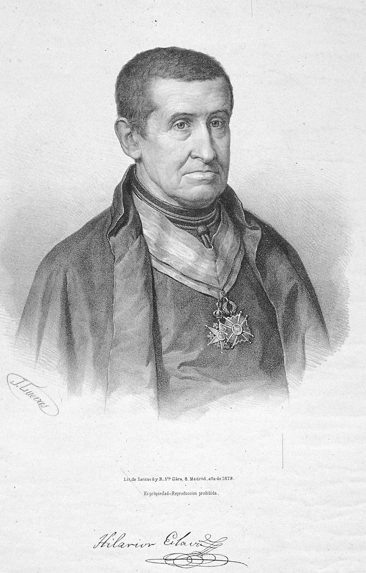 Portrait of Hilarión Eslava (1807–1878) – memorial page