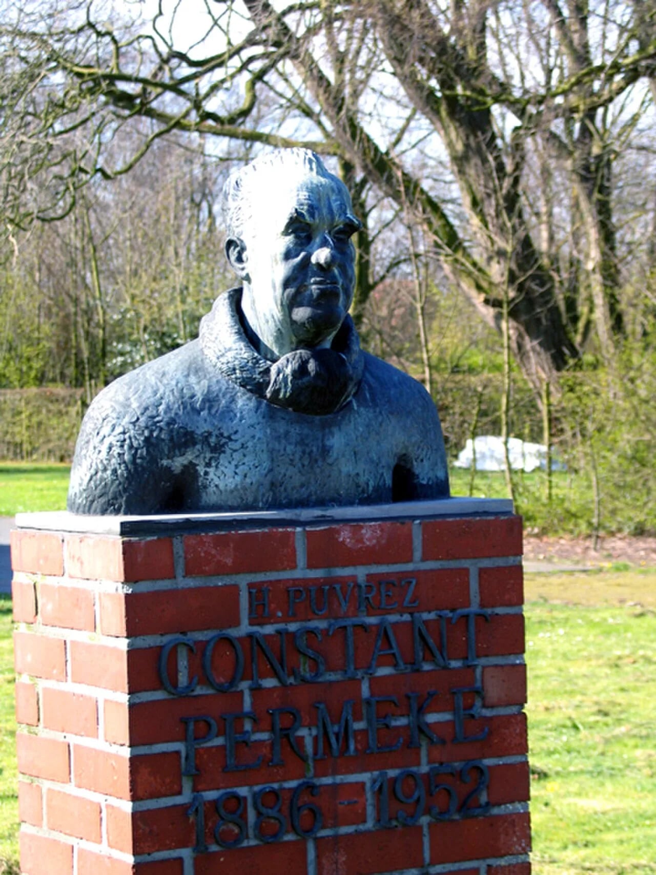 Portrait of Constant Permeke (1886–1952) – memorial page