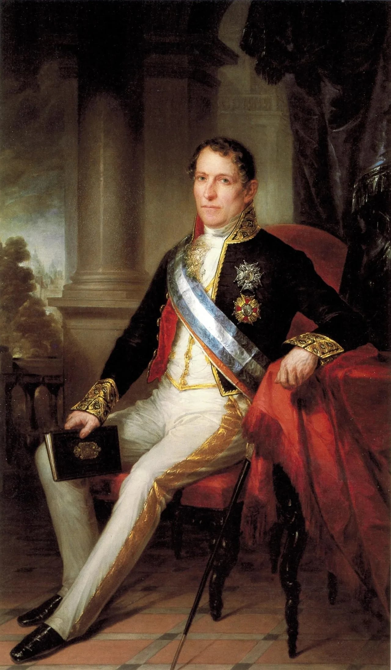 Portrait of Ramón de Santillán (1791–1863) – memorial page