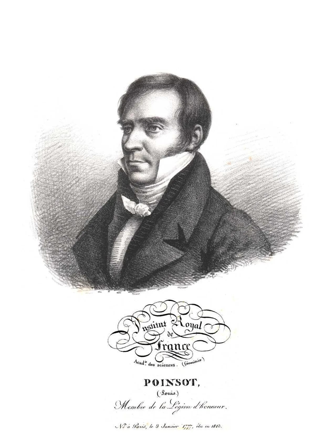 Portrait of Louis Poinsot (1777–1859) – memorial page