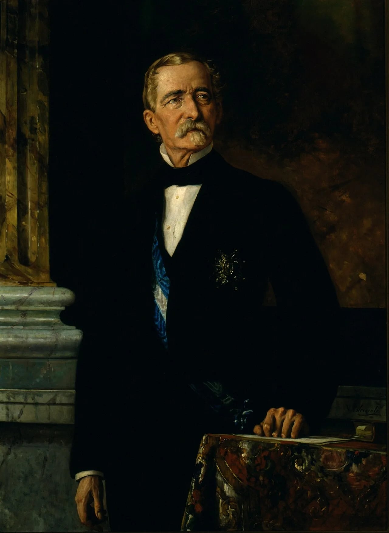 Porträt von Luis Mayans y Enríquez de Navarra (1805–1880) – Gedenkseite