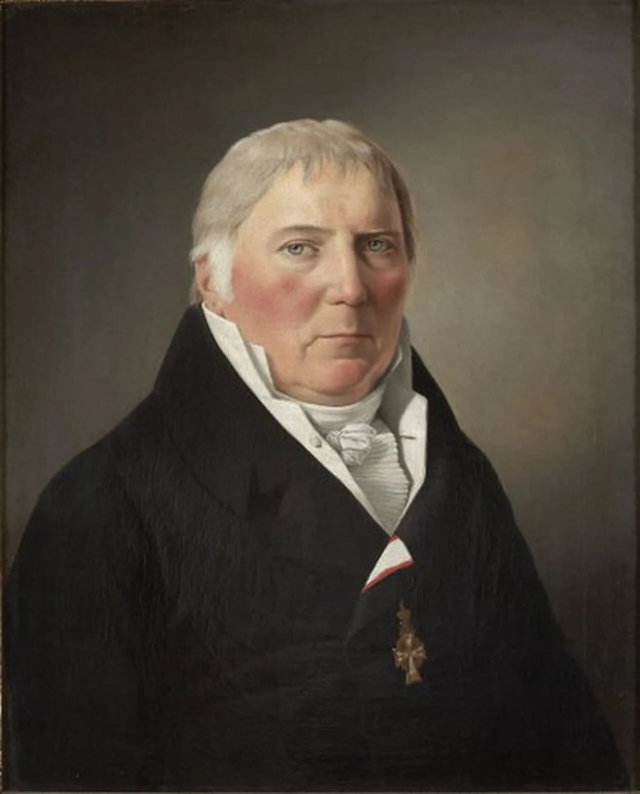 Porträt von Just Michael Aagaard (1757–1875) – Gedenkseite