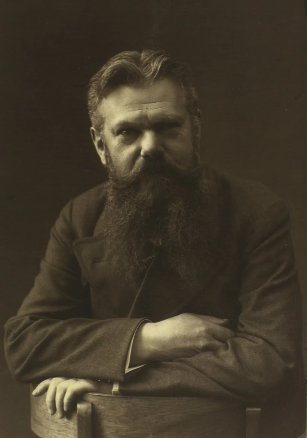 Portrait of Frederik Borgbjerg (1866–1936) – memorial page