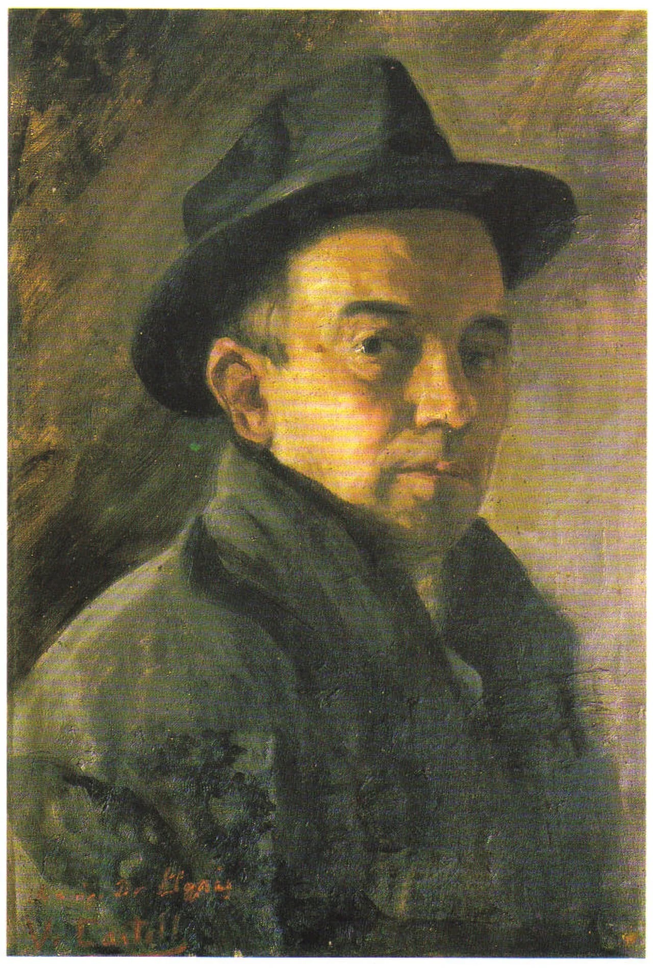 Porträt von Vicente Castell Doménech (1871–1934) – Gedenkseite