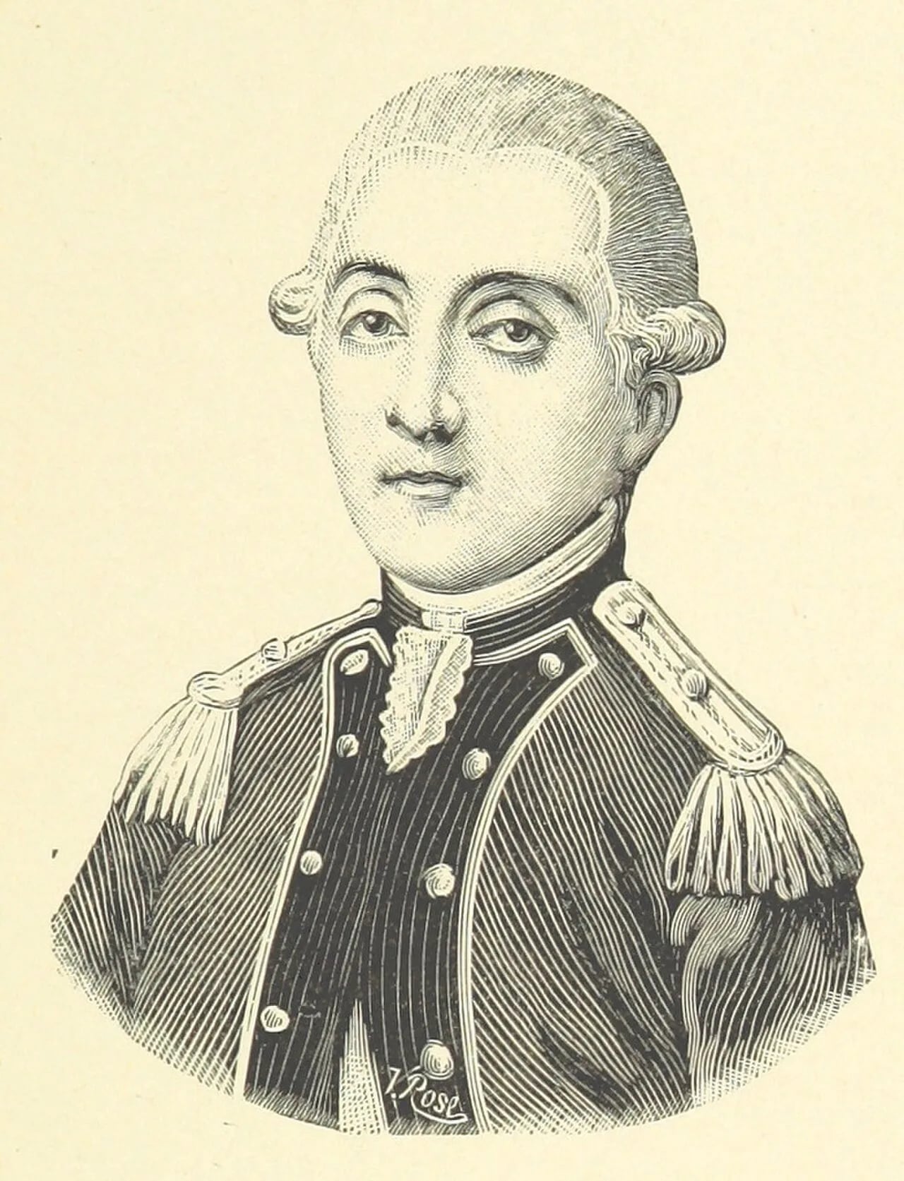 Porträt von François Louis Annet Bégon de La Rouzière (1750–1814) – Gedenkseite