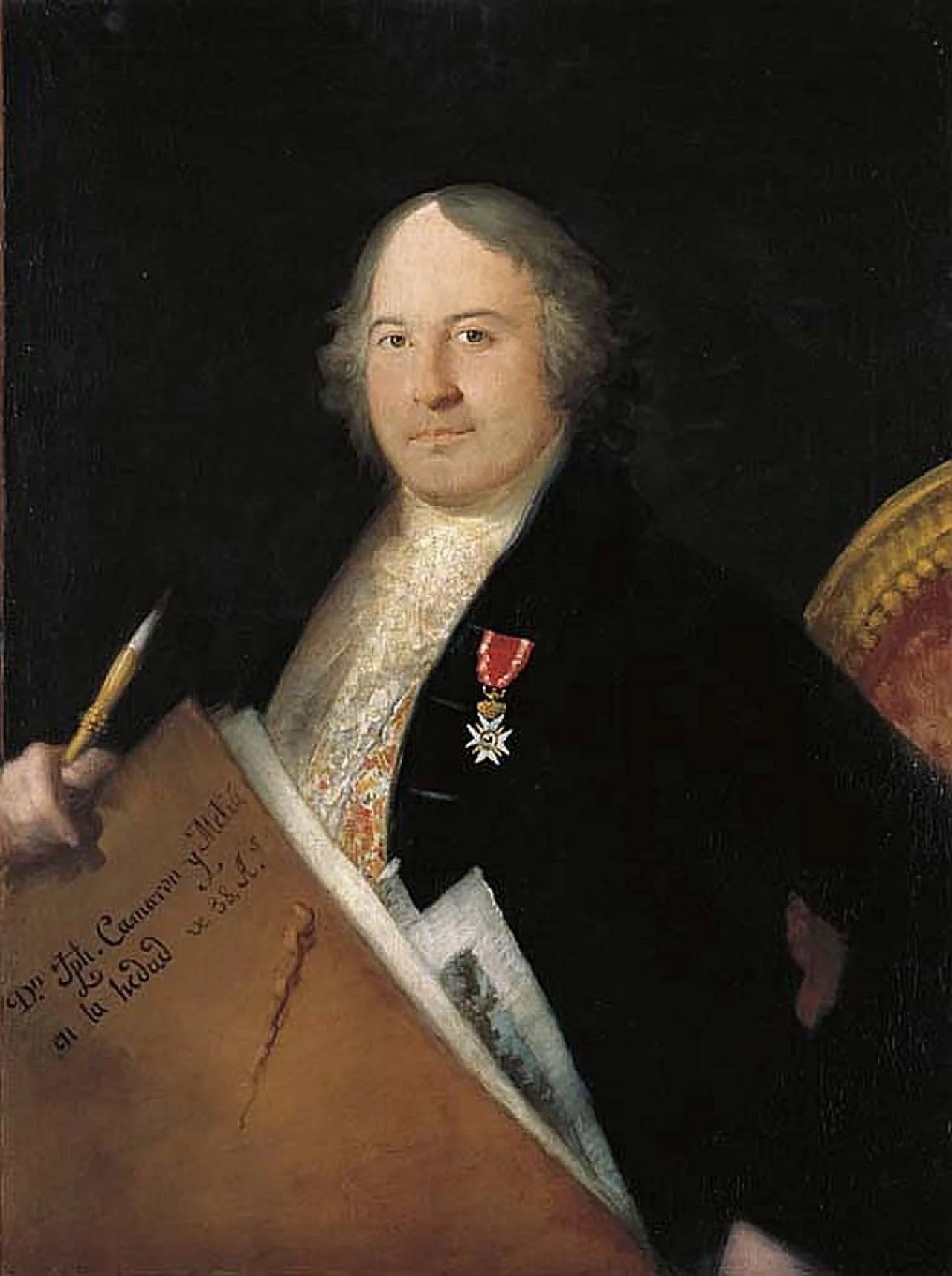 Porträt von José Juan Camarón y Meliá (1760–1819) – Gedenkseite