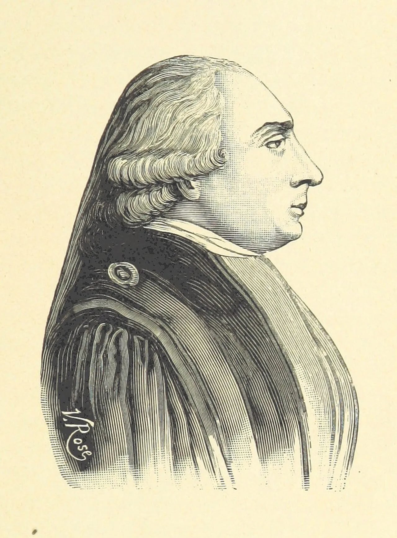 Porträt von Constantin Tailhardat de La Maisonneuve (1752–1831) – Gedenkseite