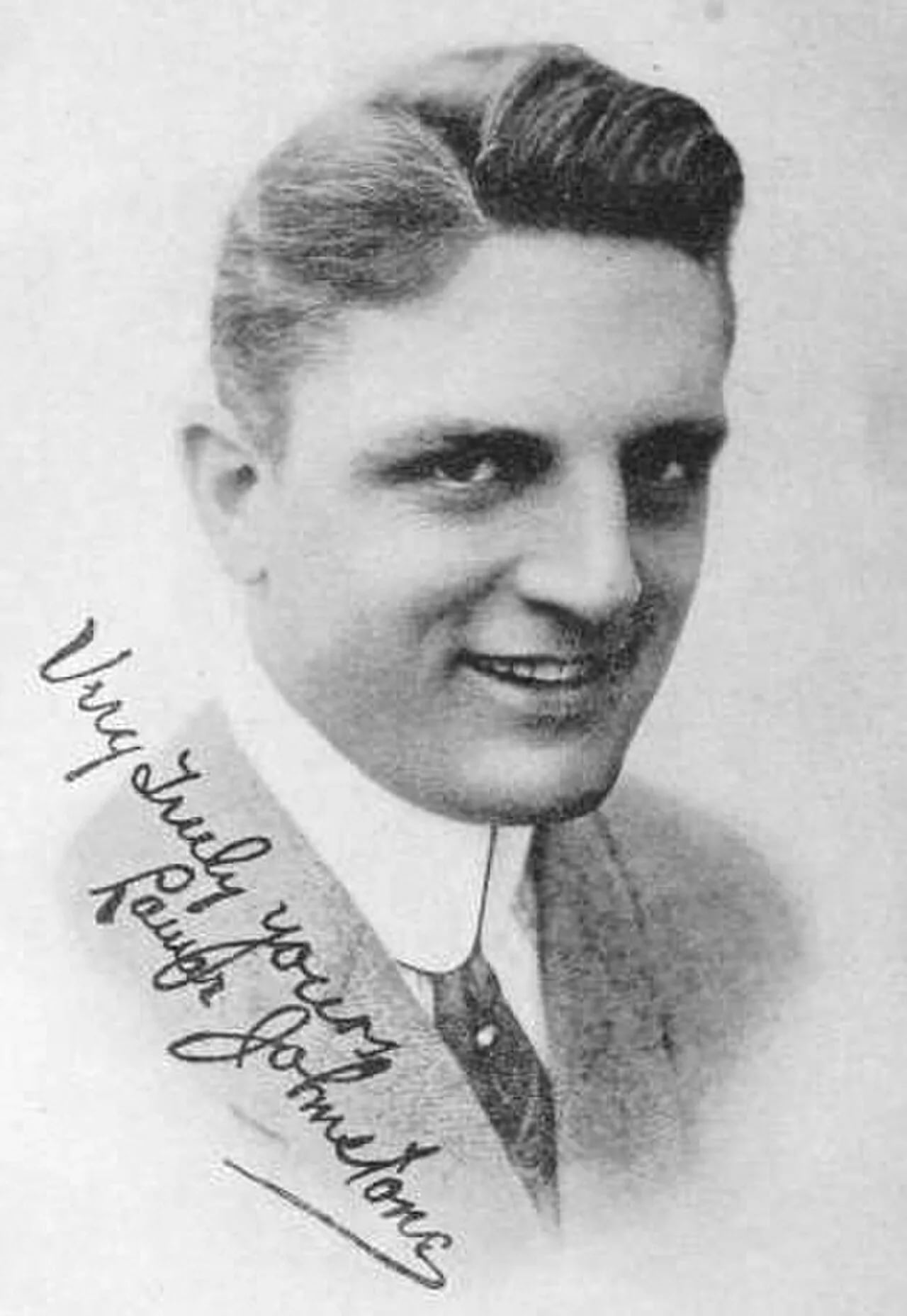 Porträt von Lamar Johnstone (1884–1919) – Gedenkseite