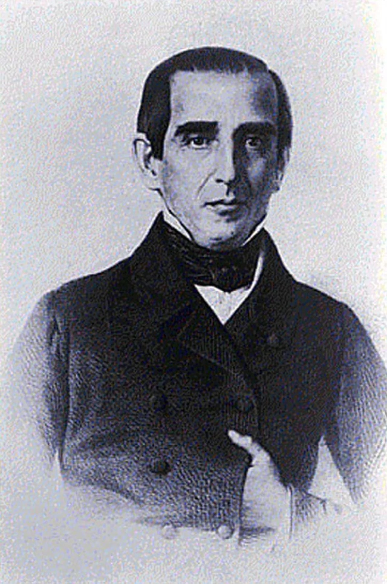 Porträt von José Cayetano Heredia (1797–1861) – Gedenkseite