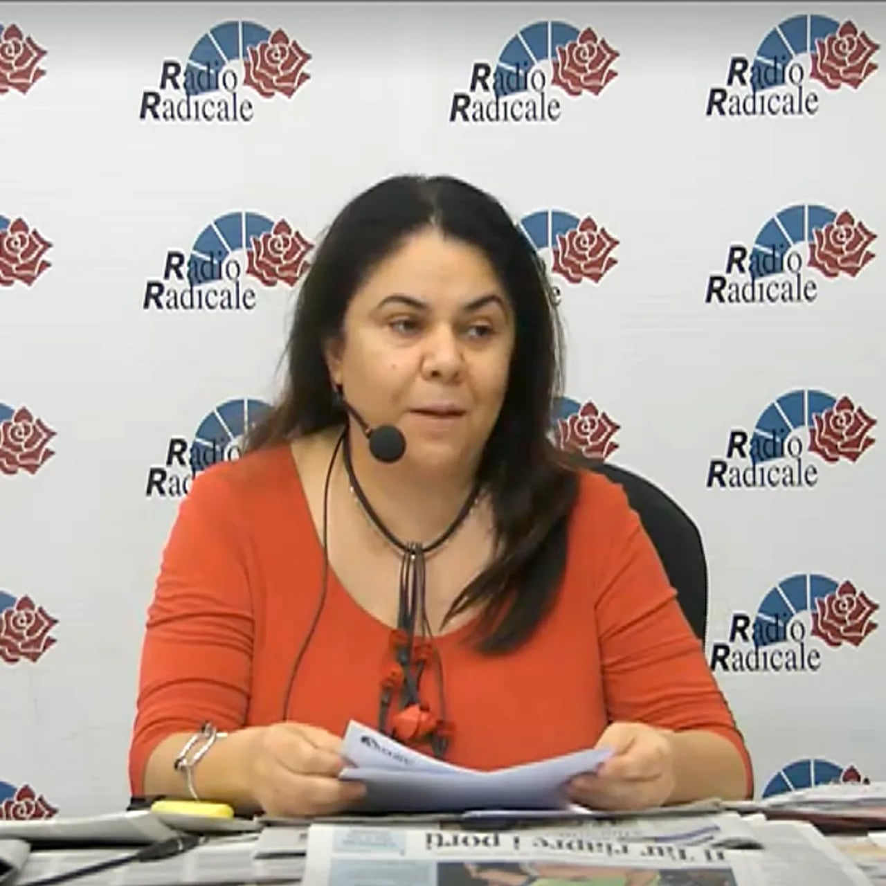 Porträt von Michela Murgia (1972–2023) – Gedenkseite
