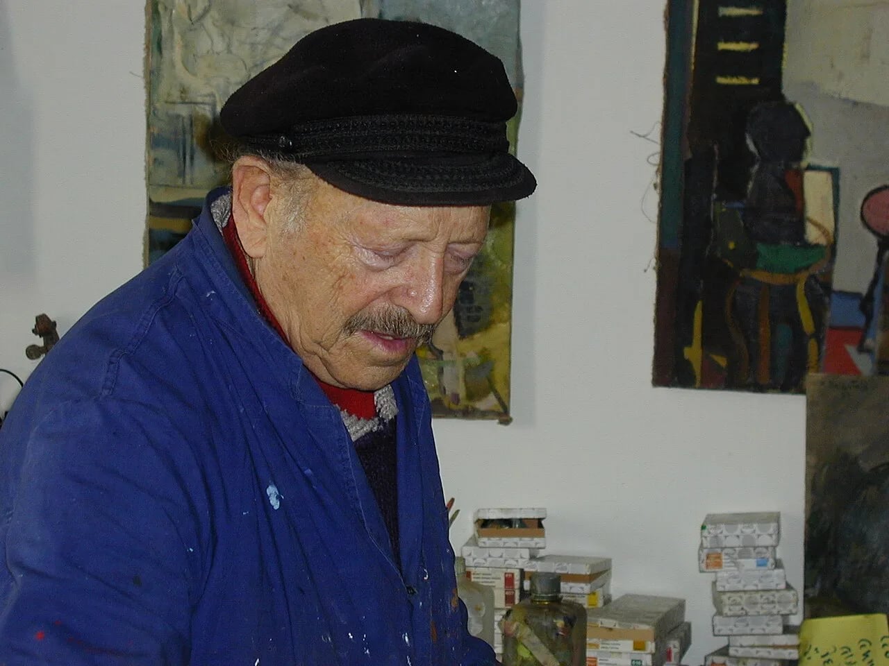 Portrait of Moshe Rosenthalis (1922–2008) – memorial page