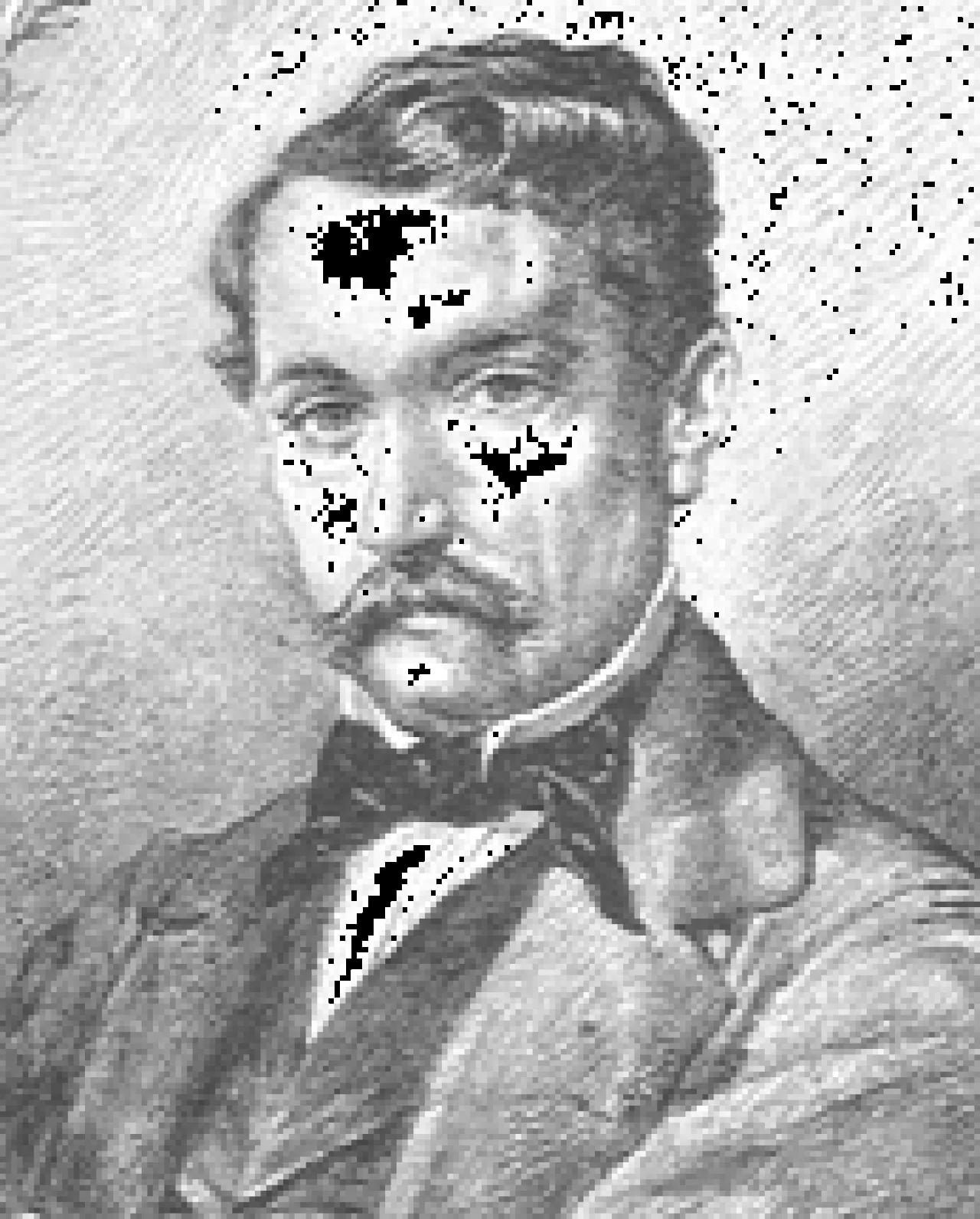 Porträt von Leopoldo Galeotti (1813–1884) – Gedenkseite