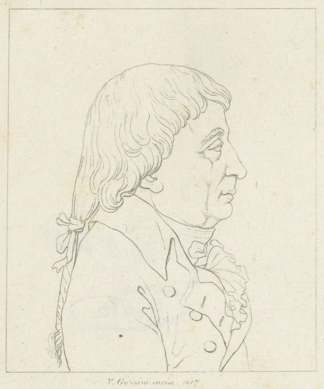 Porträt von Lorenzo Pignotti (1739–1812) – Gedenkseite
