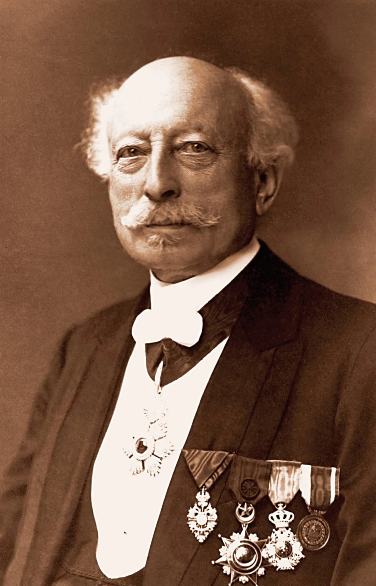 Porträt von Ludwig Moser (1833–1916) – Gedenkseite
