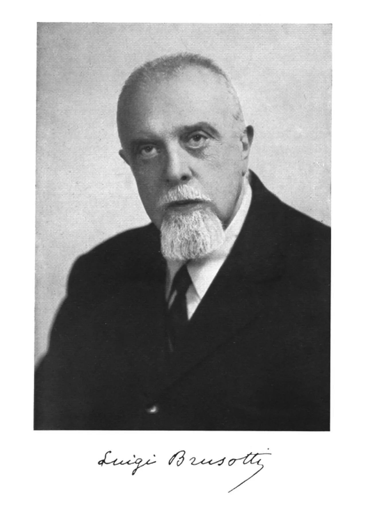 Portrait of Luigi Brusotti (1877–1959) – memorial page
