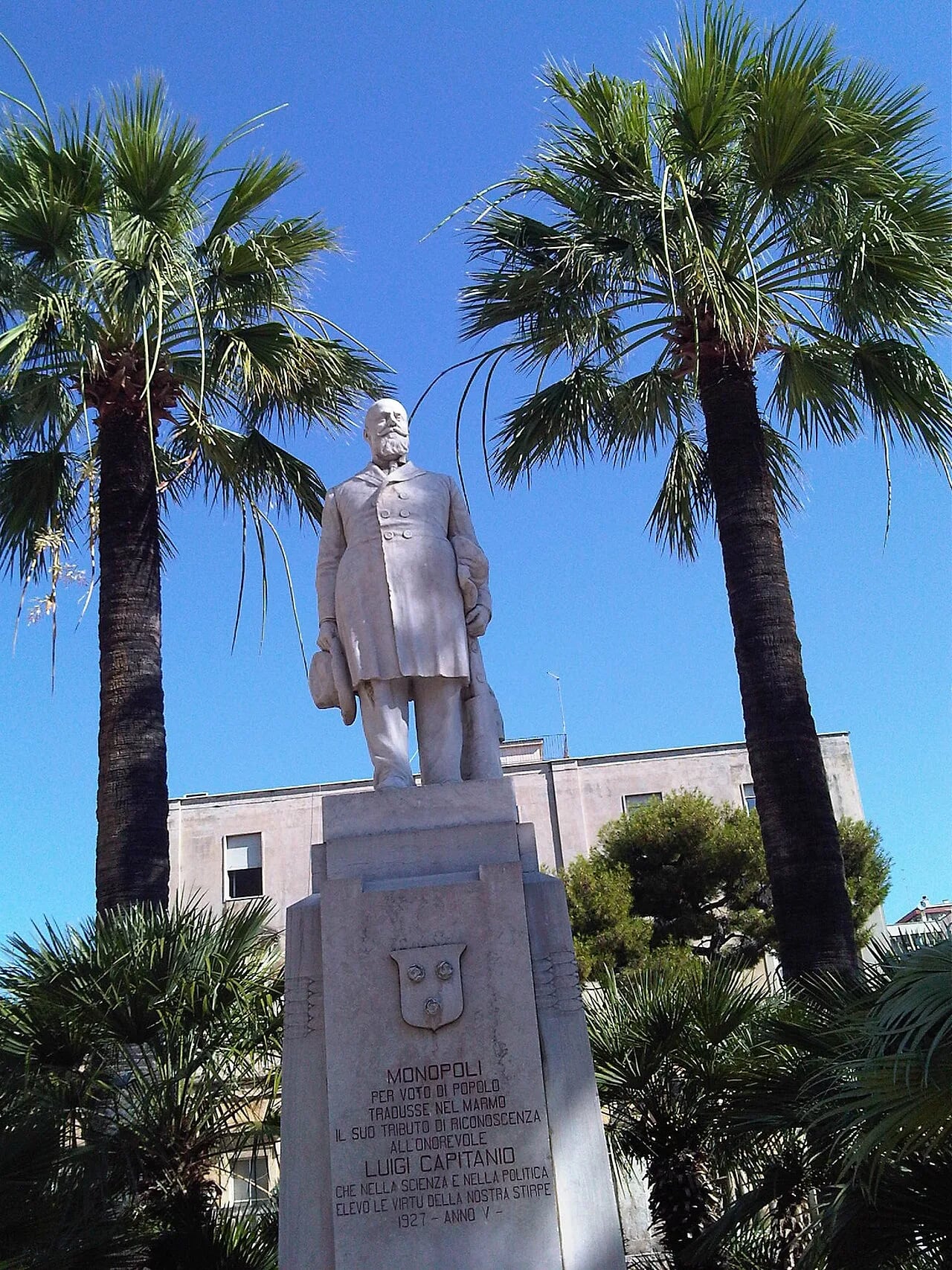Portrait of Luigi Capitanio (1863–1922) – memorial page