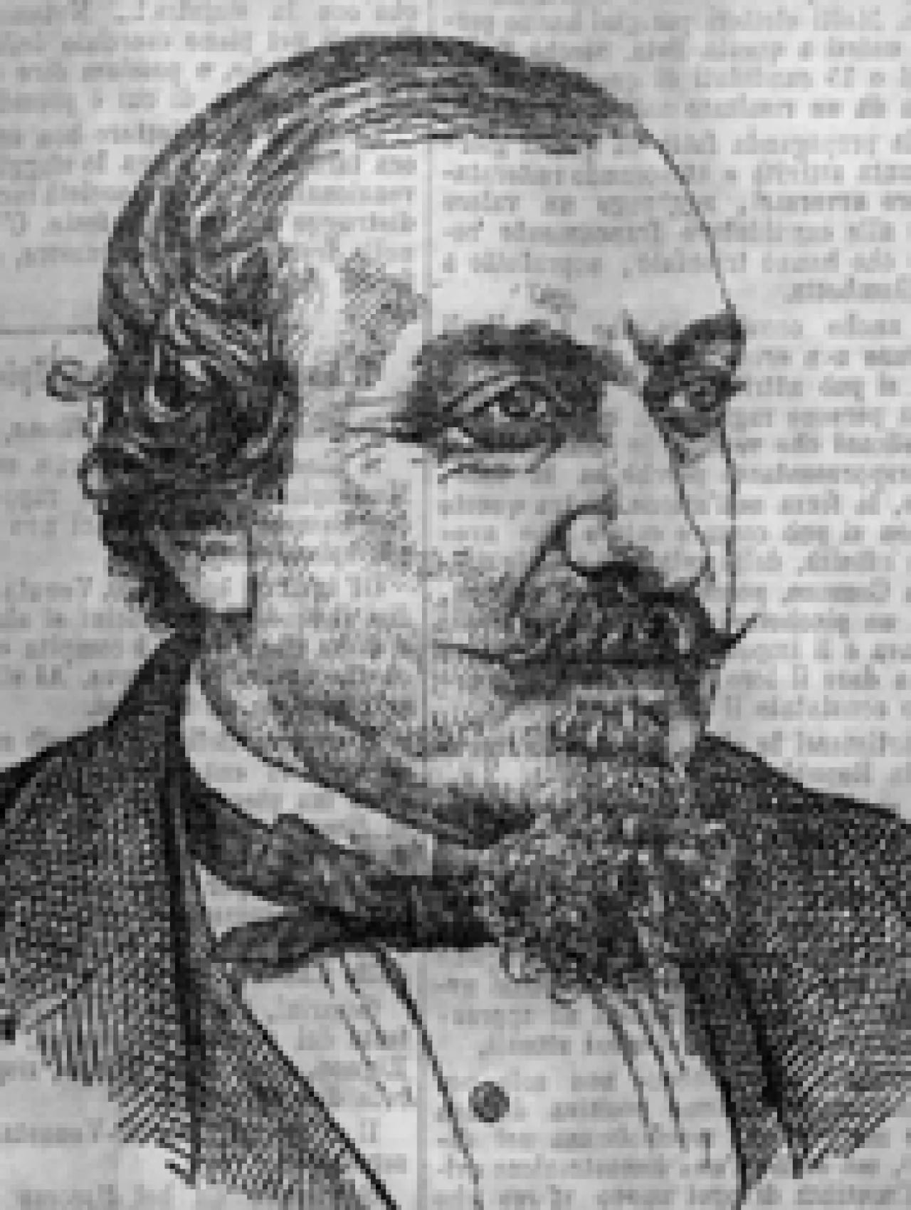 Porträt von Luigi Greco Cassia (1815–1890) – Gedenkseite