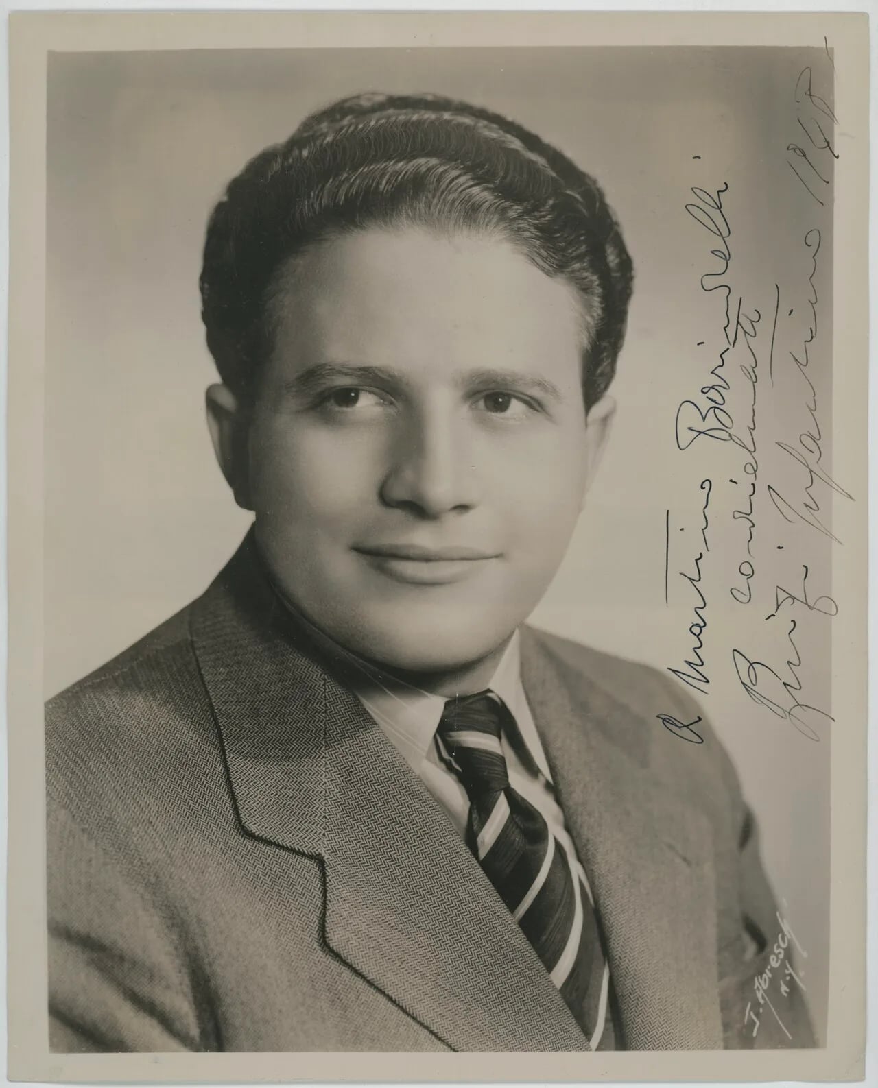 Portrait of Luigi Infantino (1921–1991) – memorial page
