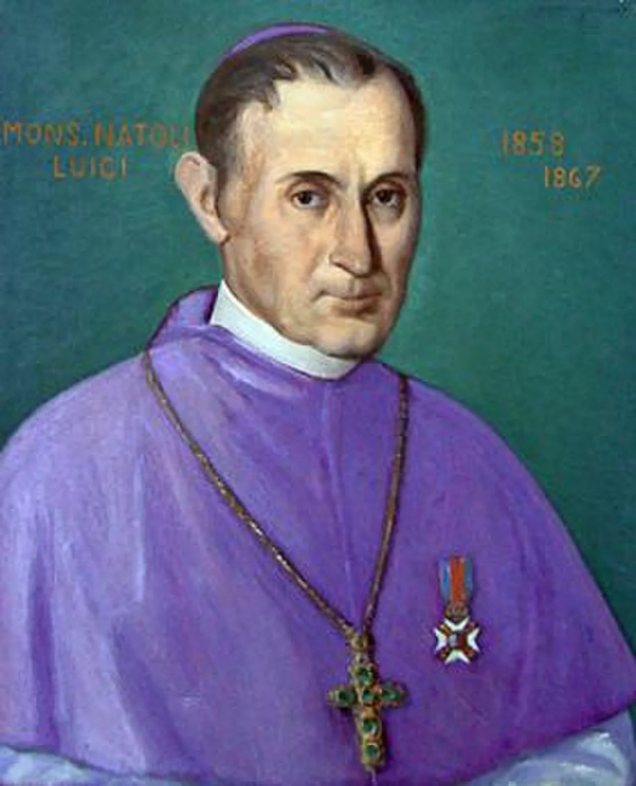 Portrait of Luigi Natoli (1799–1875) – memorial page