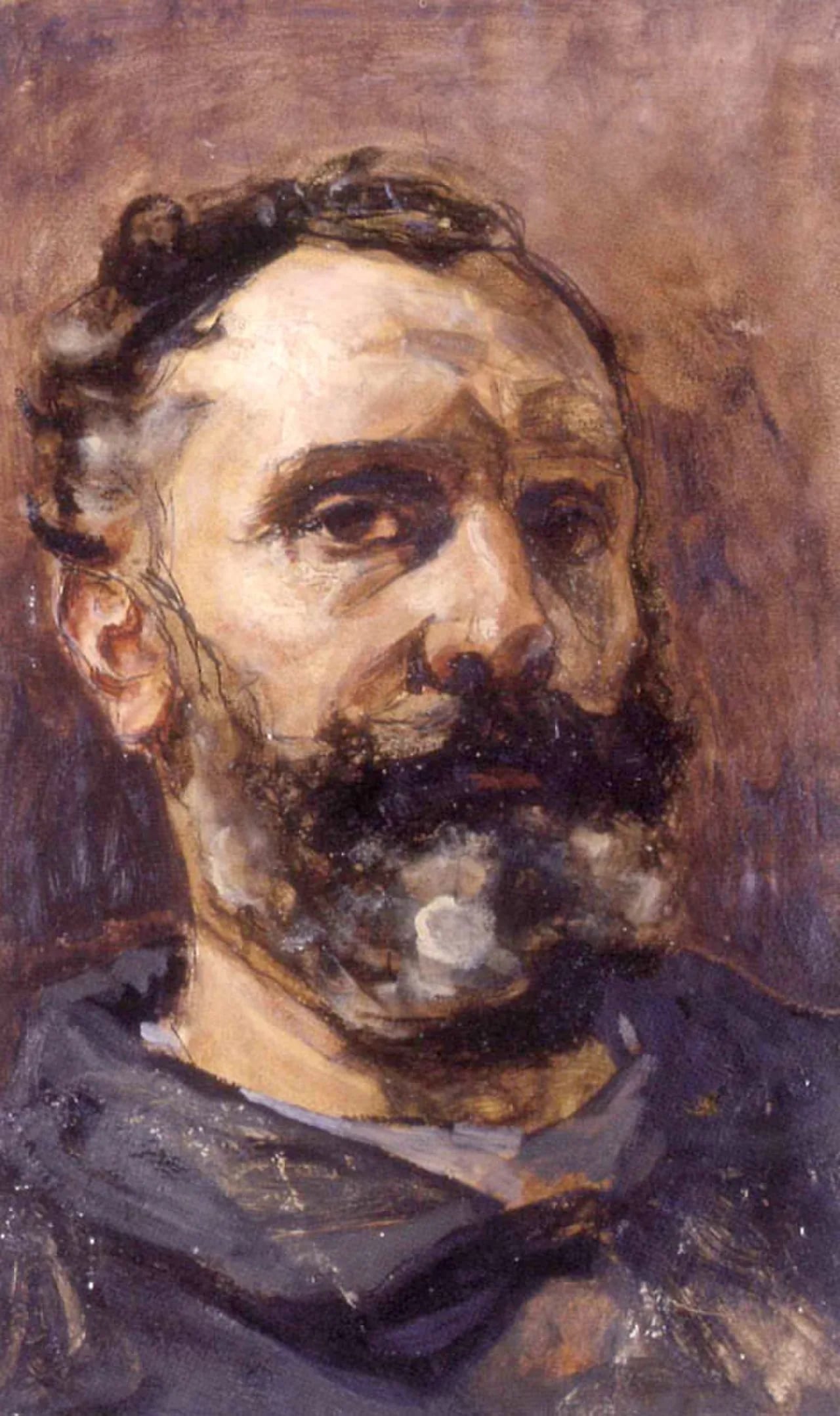 Porträt von Luigi Serra (1846–1888) – Gedenkseite