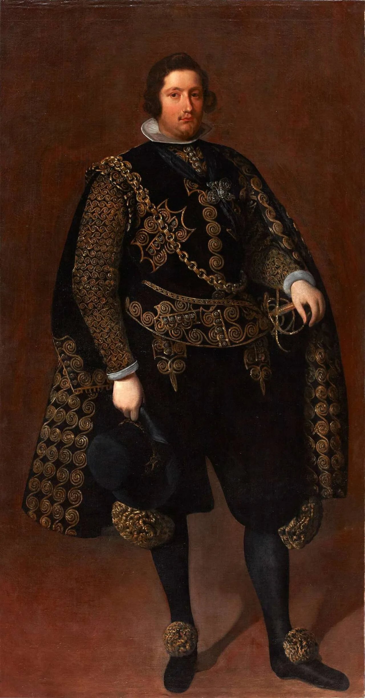 Porträt von Luis de Guzmán Ponce de Leon (1605–1668) – Gedenkseite
