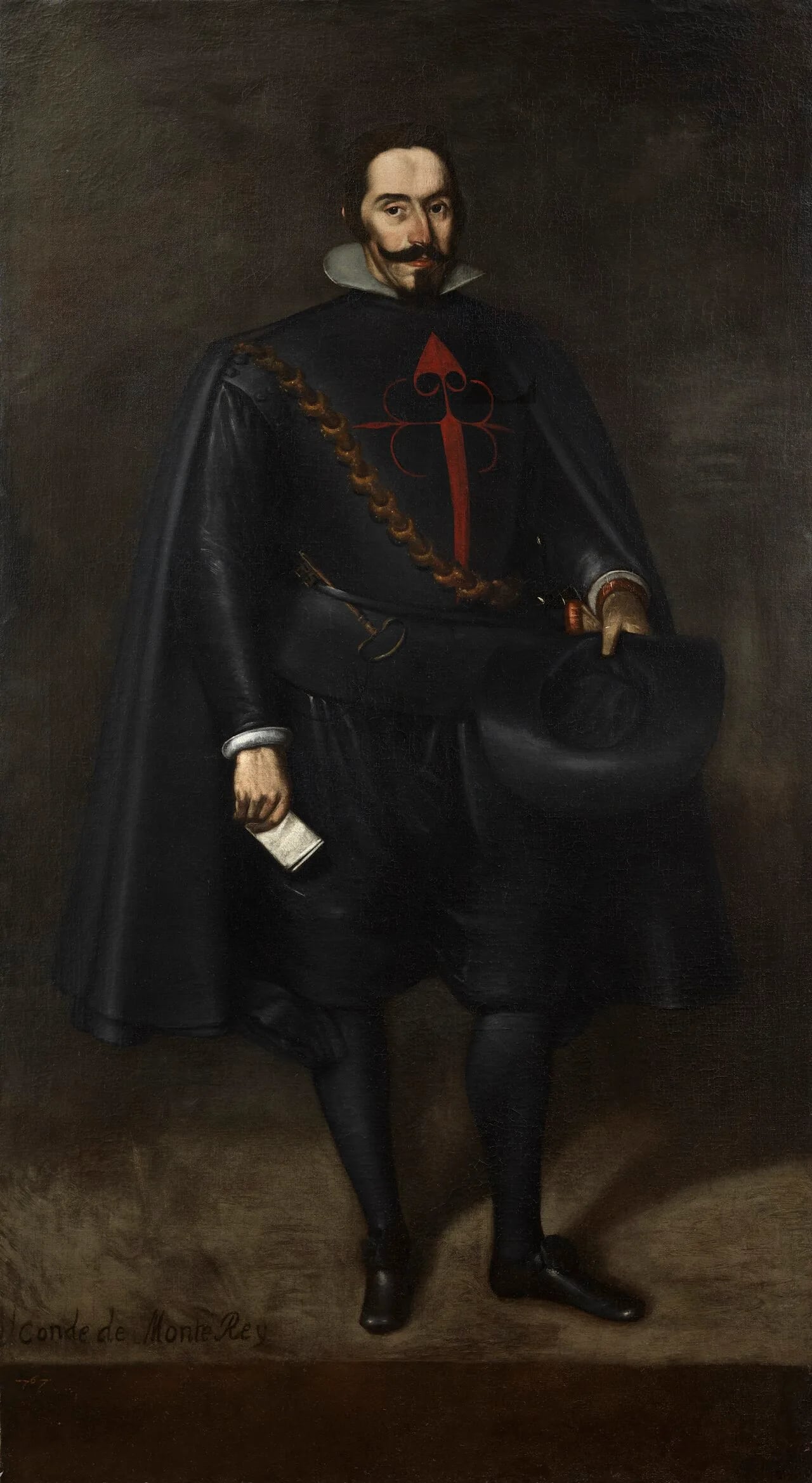 Porträt von Manuel de Acevedo y Zúñiga (1586–1653) – Gedenkseite