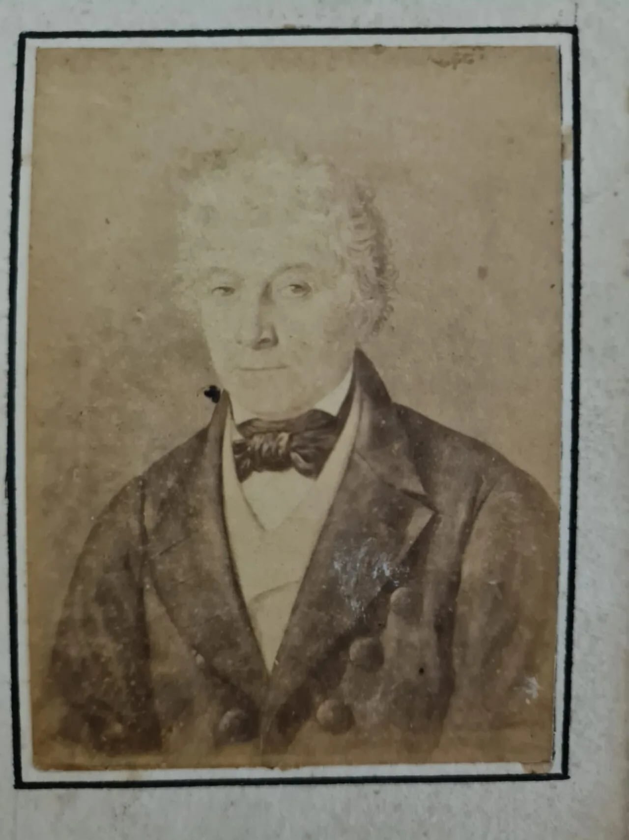 Porträt von Marco Antonio Trefogli (1782–1854) – Gedenkseite