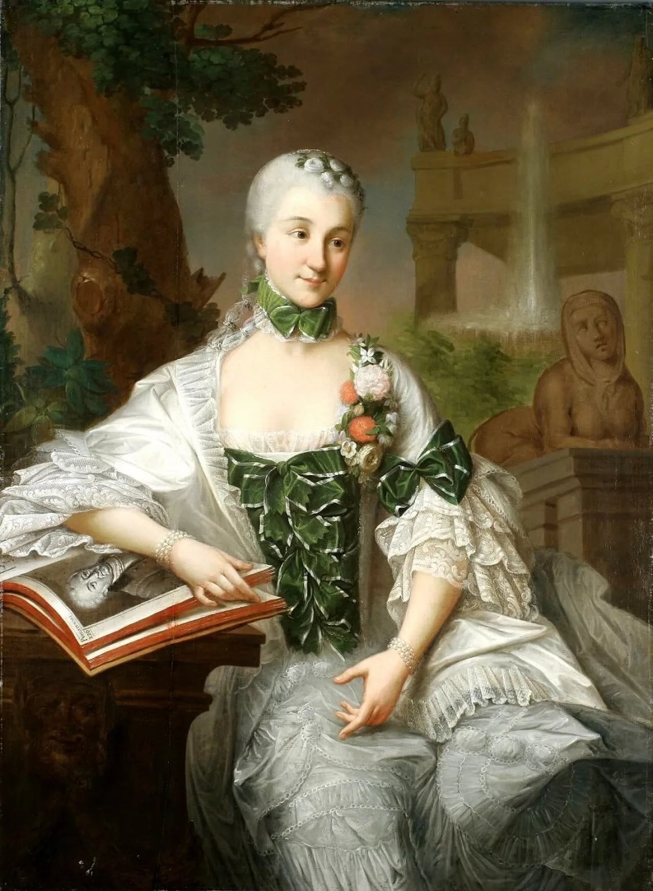 Portrait of Izabella Poniatowska (1730–1801) – memorial page