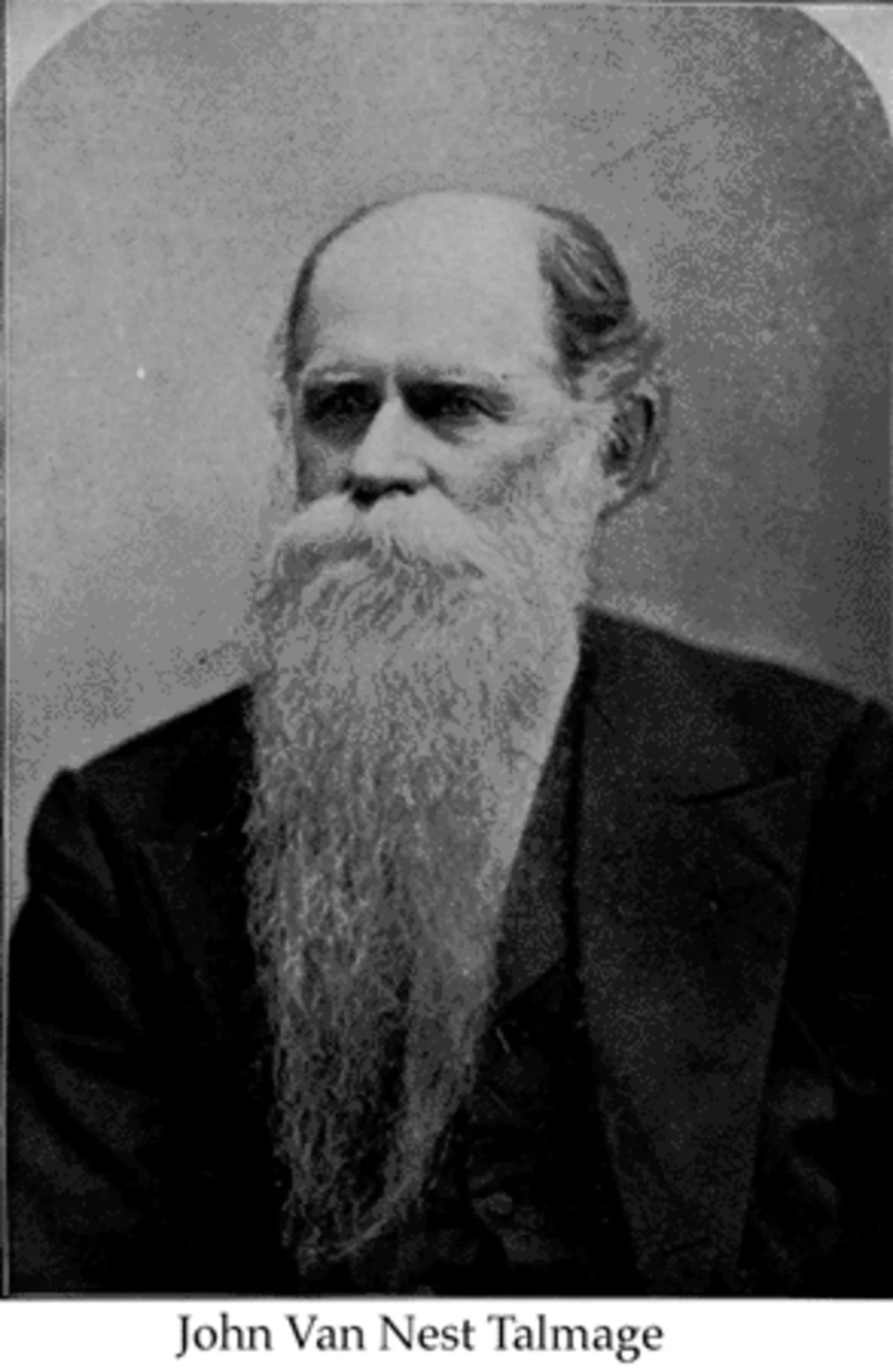 Porträt von John Van Nest Talmage (1819–1892) – Gedenkseite