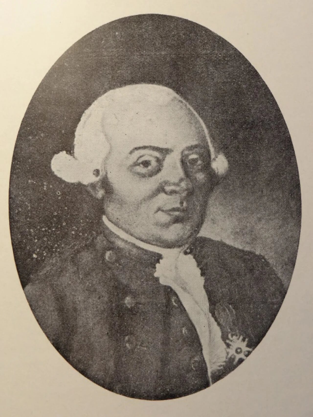 Porträt von Jacques Dumoustier de La Fond (1745–1815) – Gedenkseite