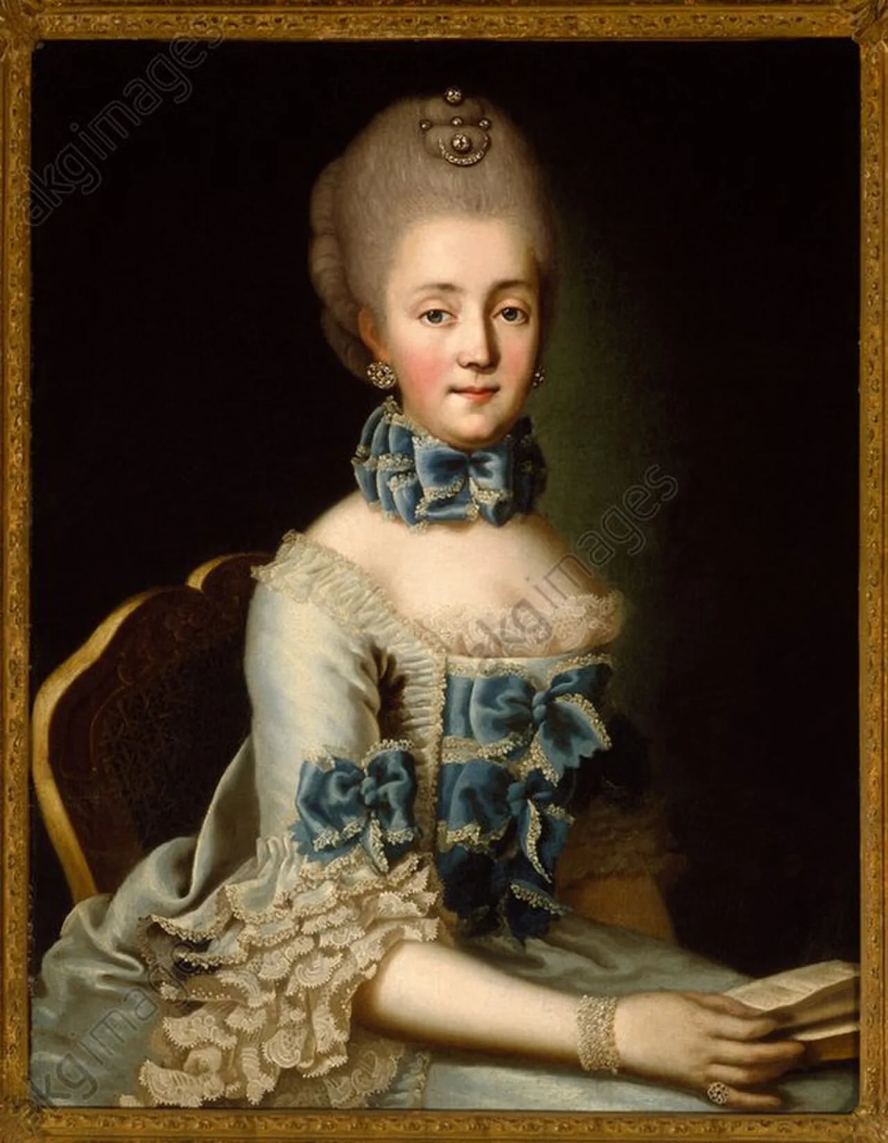 Portrait of Maria Luisa Gabriella von Savoyen (1729–1767) – memorial page
