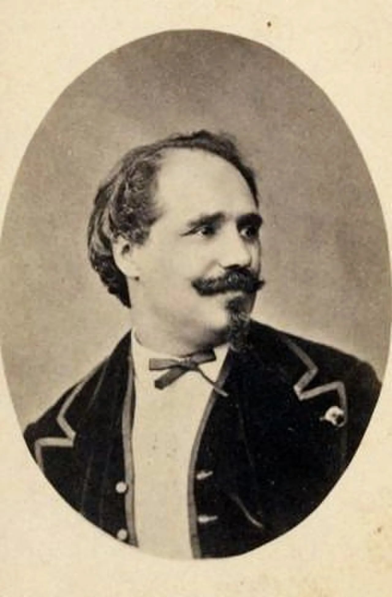 Porträt von Mario Tiberini (1826–1880) – Gedenkseite