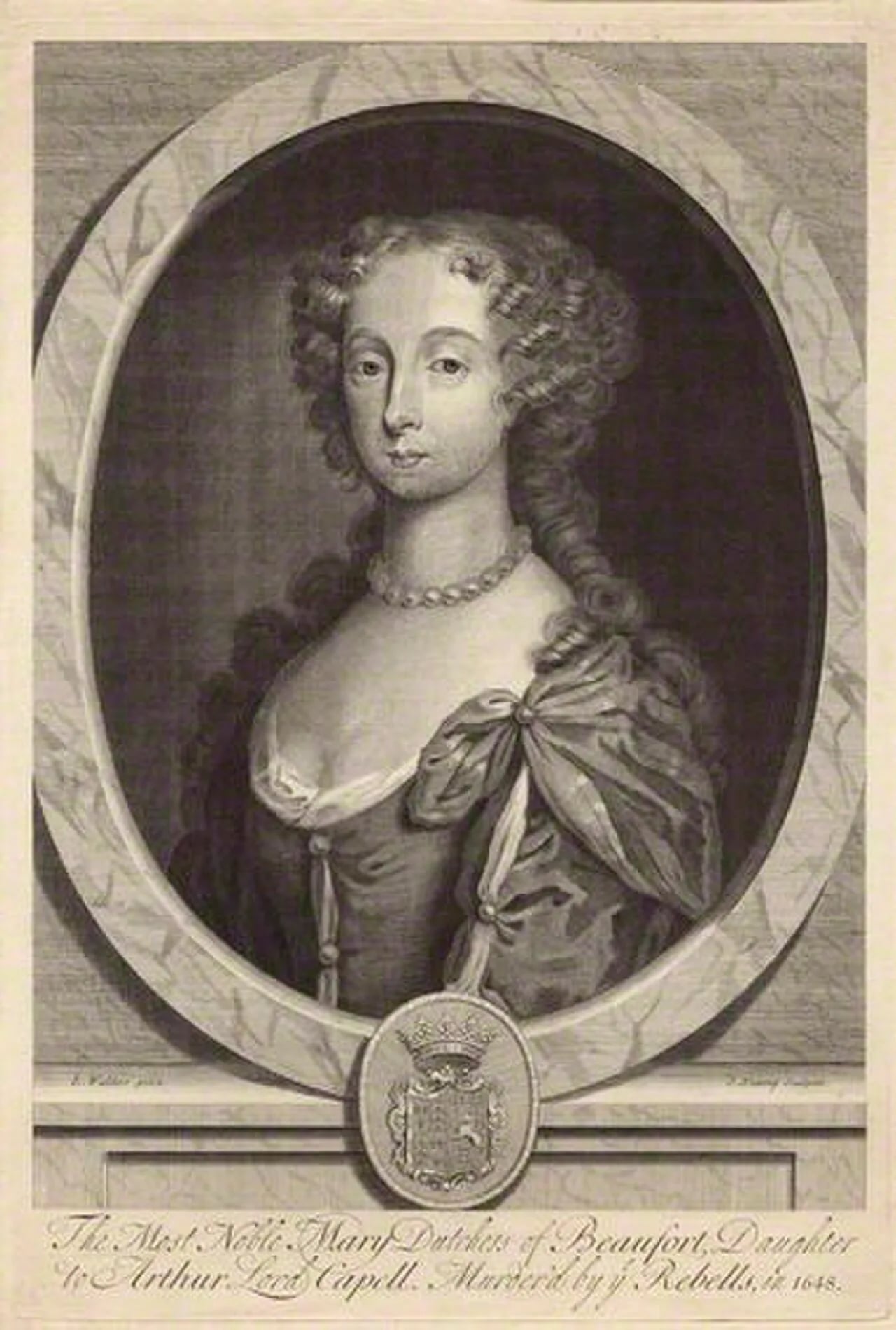 Portrait of Mary Somerset (1630–1715) – memorial page