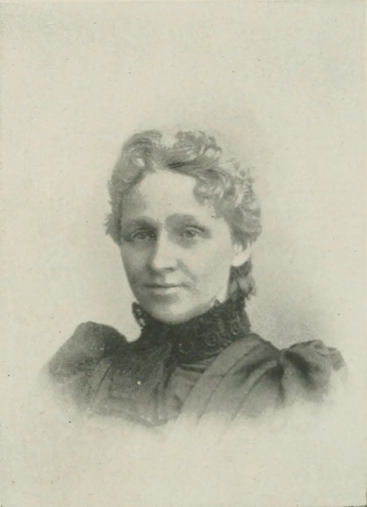 Porträt von Emma Gilson Wallace (1841–1911) – Gedenkseite