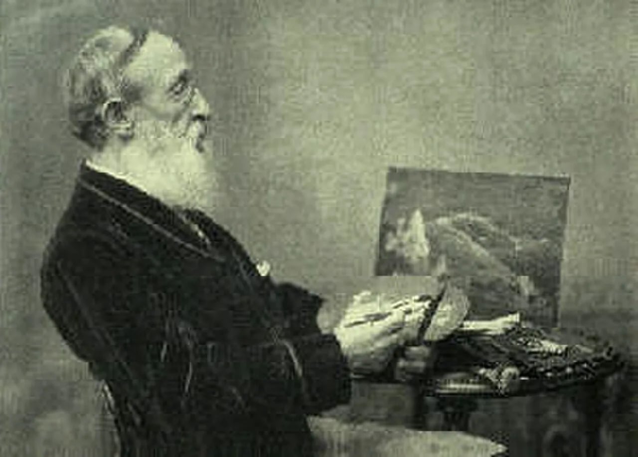 Porträt von Benjamin Champney (1817–1907) – Gedenkseite