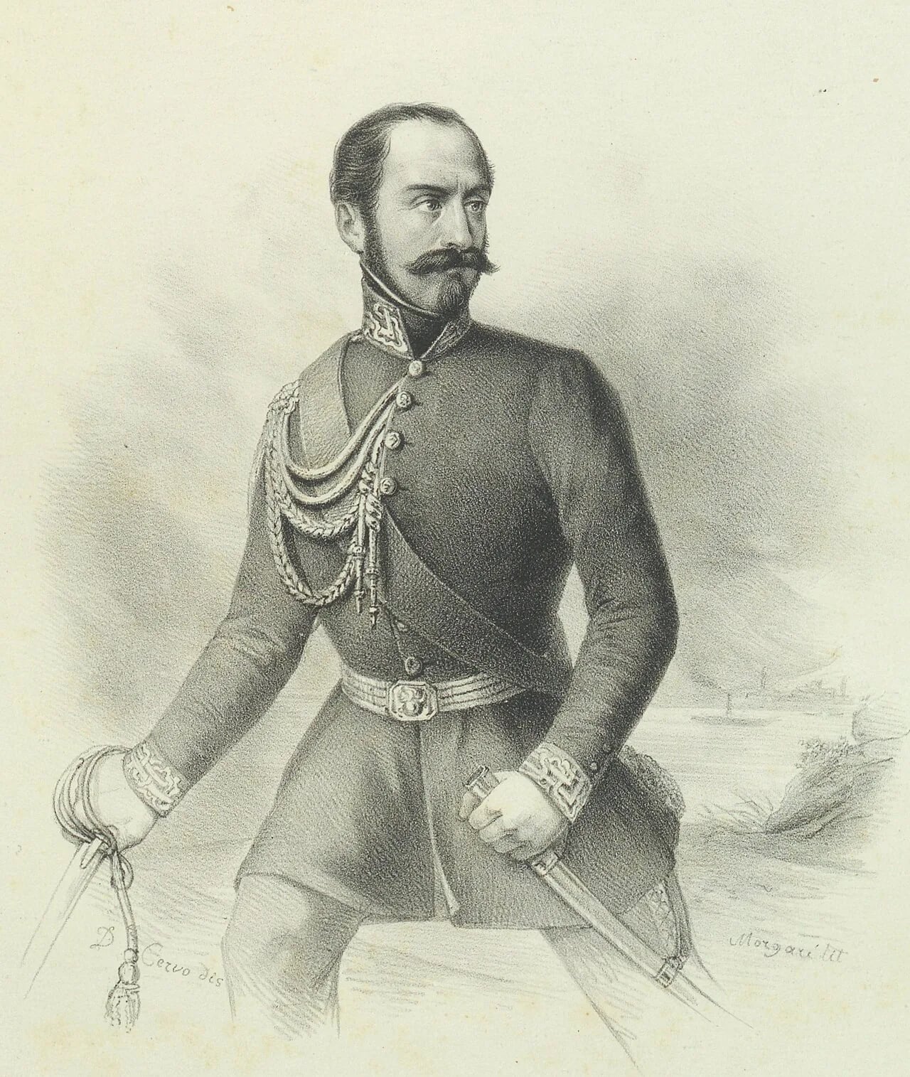 Portrait of Michele Allemandi (1807–1858) – memorial page
