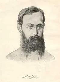 Porträt von Afrikan Spir (1837–1890) – Gedenkseite