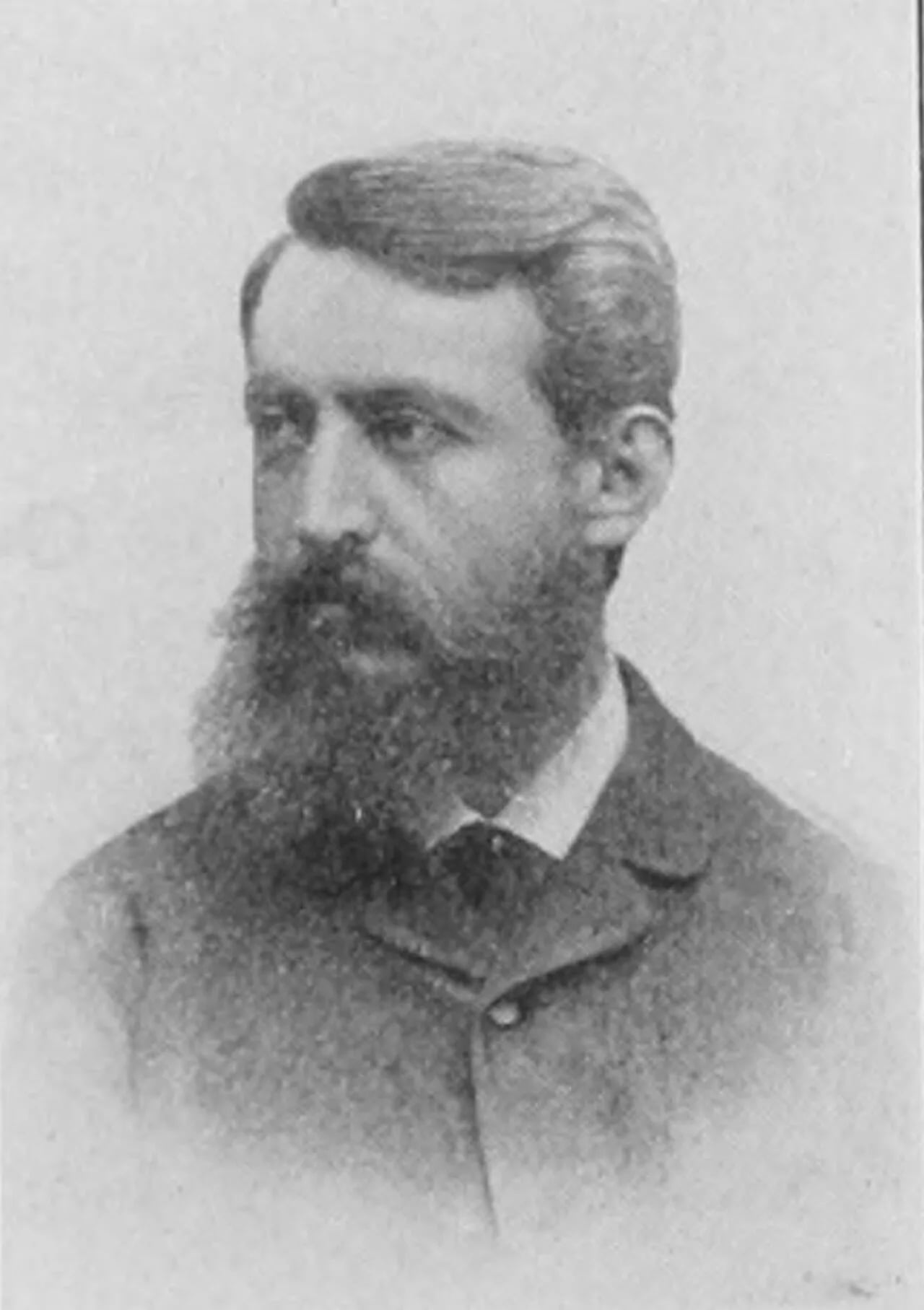 Porträt von Milutin Garašanin (1843–1898) – Gedenkseite