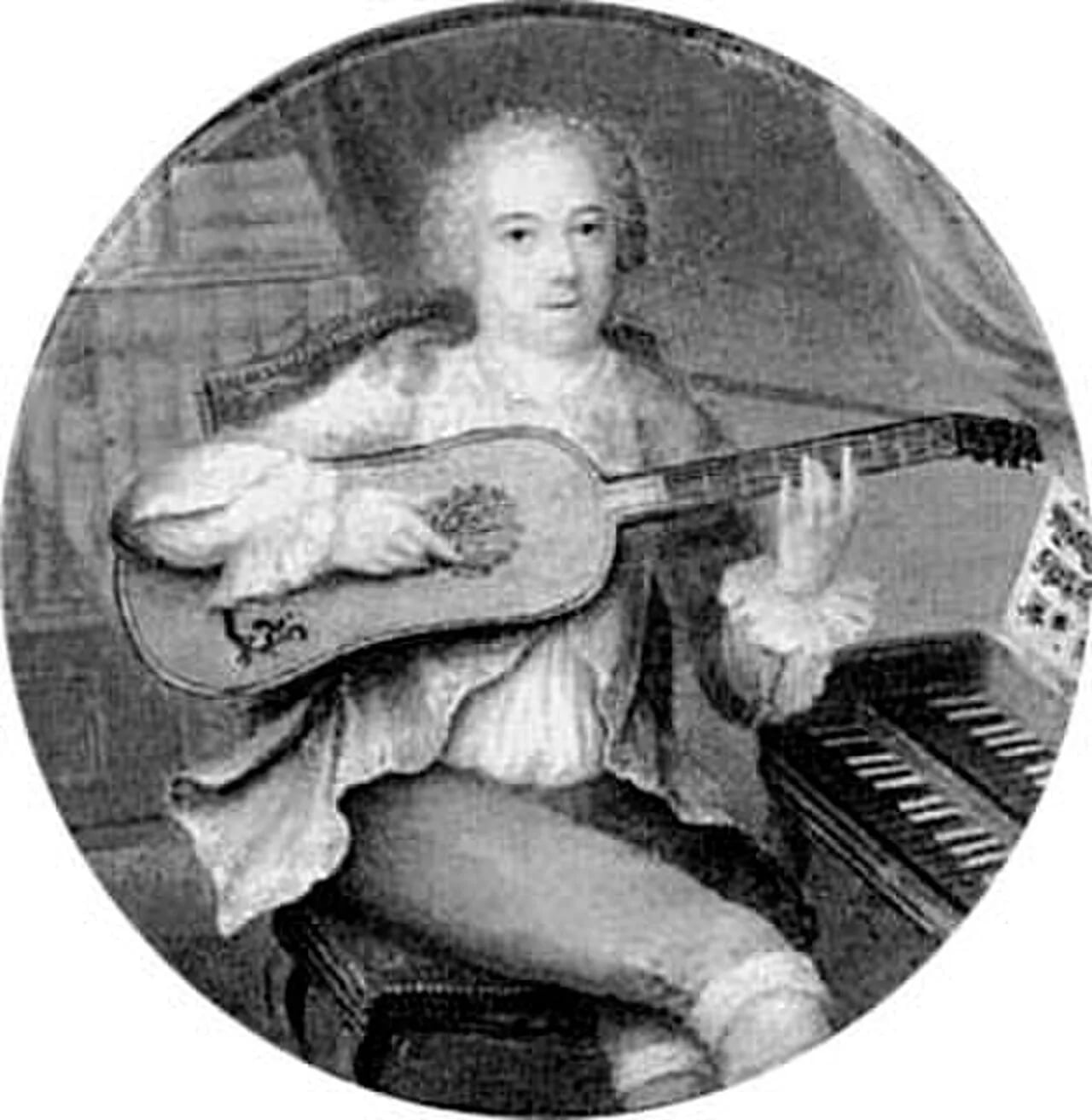 Portrait of Claude Balbastre (1724–1799) – memorial page