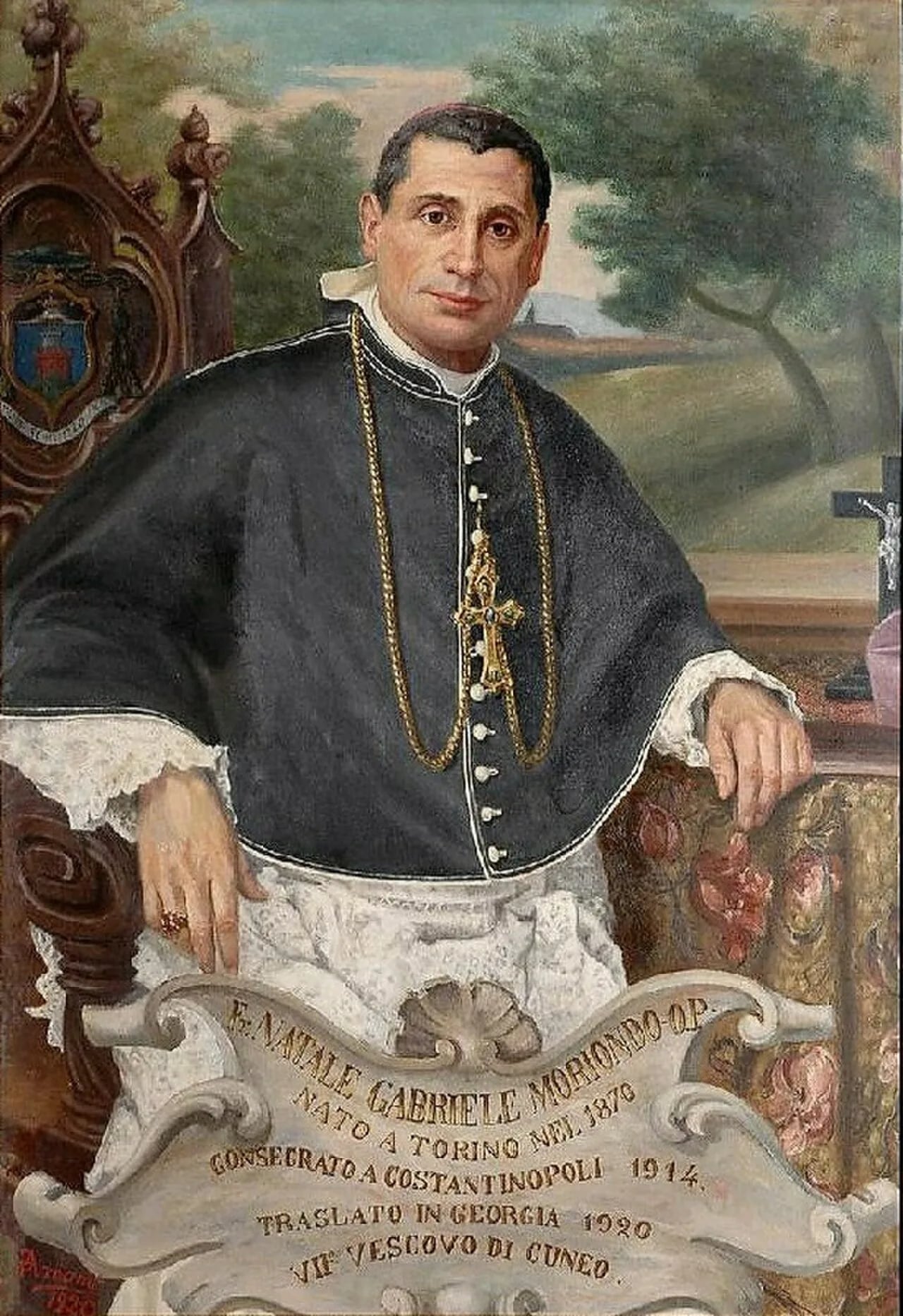 Portrait of Natale Gabriele Moriondo (1870–1946) – memorial page