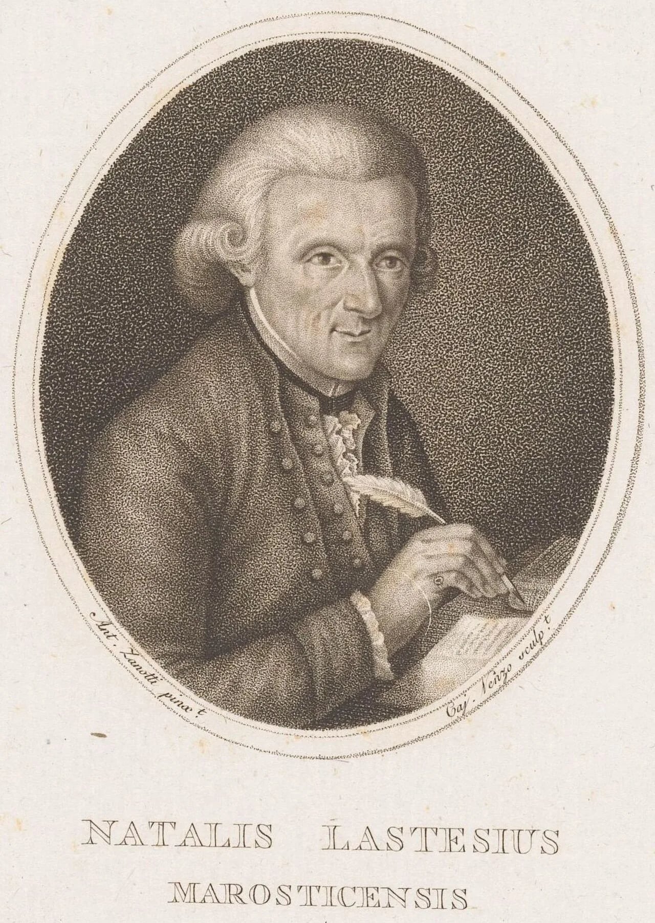 Porträt von Natale dalle Laste (1707–1792) – Gedenkseite