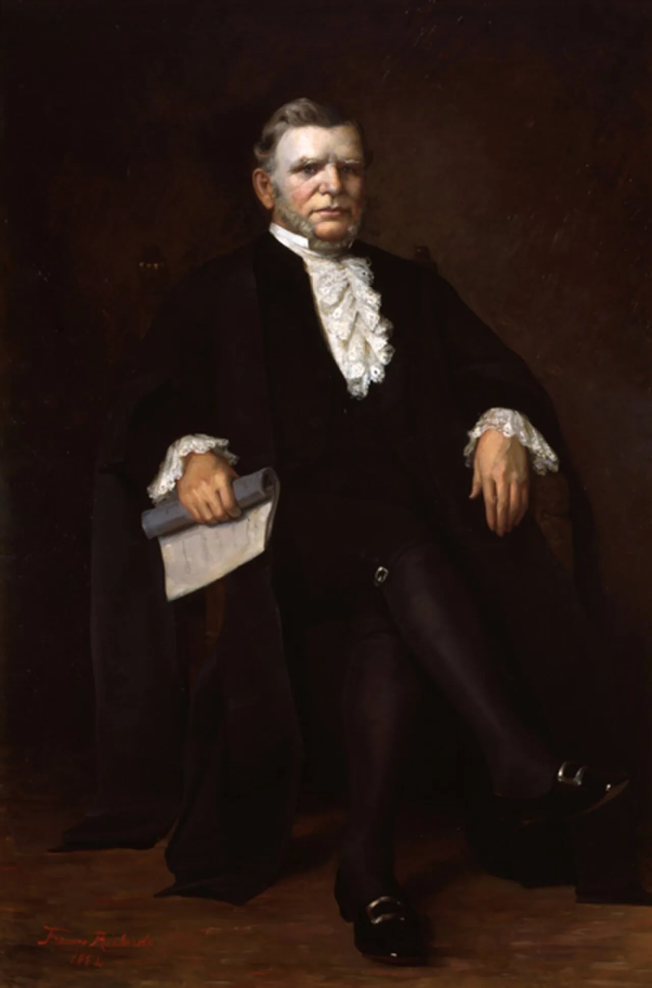 Porträt von William Buell Richards (1815–1889) – Gedenkseite