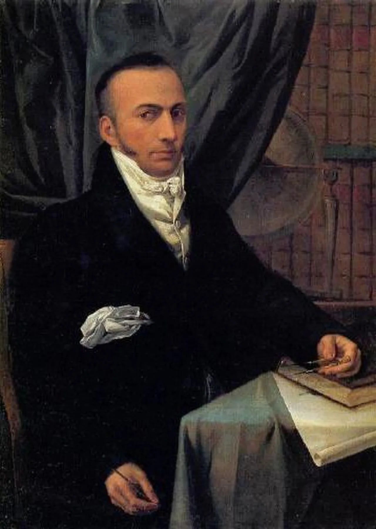 Portrait of Niccolò Cacciatore (1770–1841) – memorial page