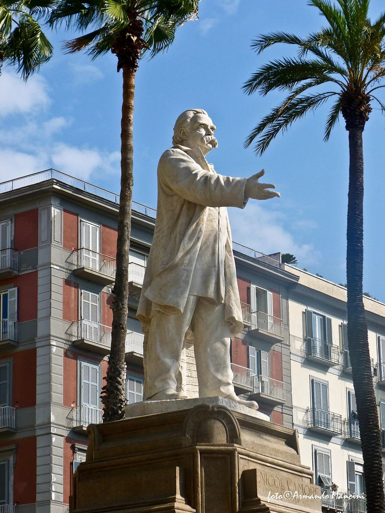 Portrait of Nicola Amore (1828–1894) – memorial page
