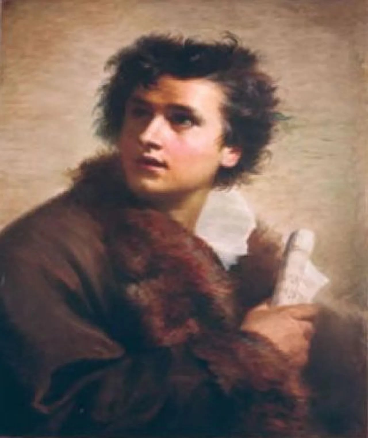 Porträt von Nicola Antonio Manfroce (1791–1813) – Gedenkseite