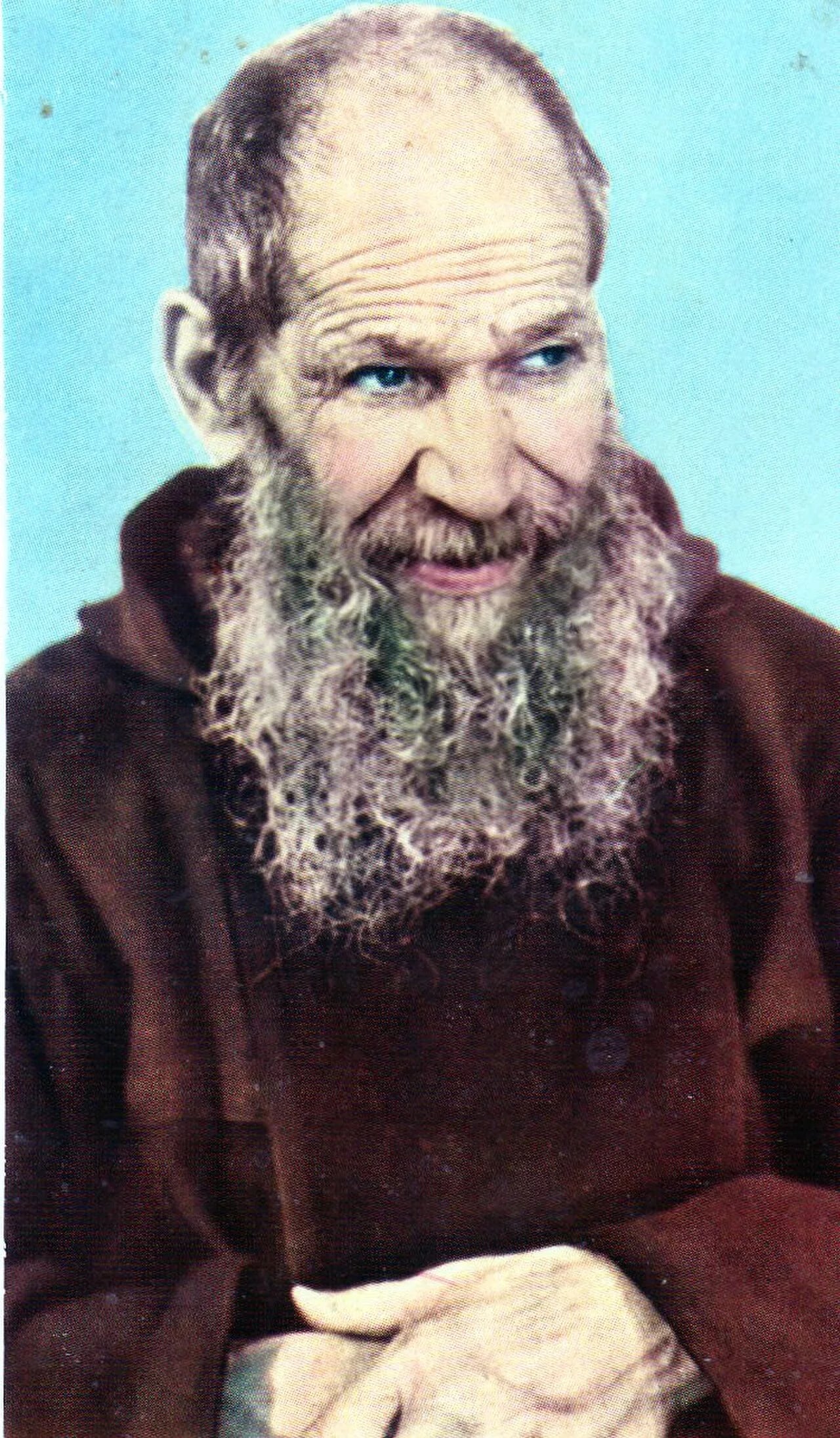Porträt von Nicola da Gesturi (1882–1958) – Gedenkseite