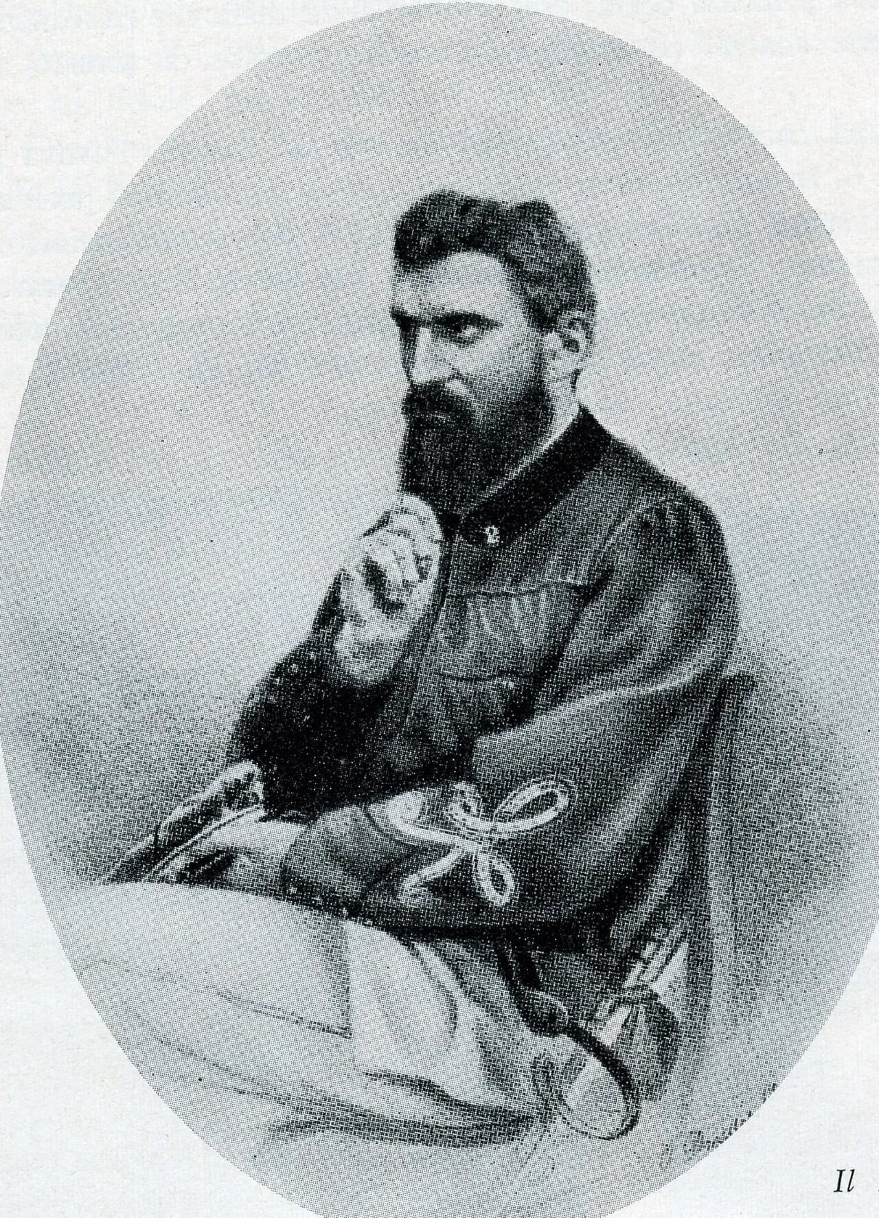 Portrait of Nicostrato Castellini (1829–1866) – memorial page