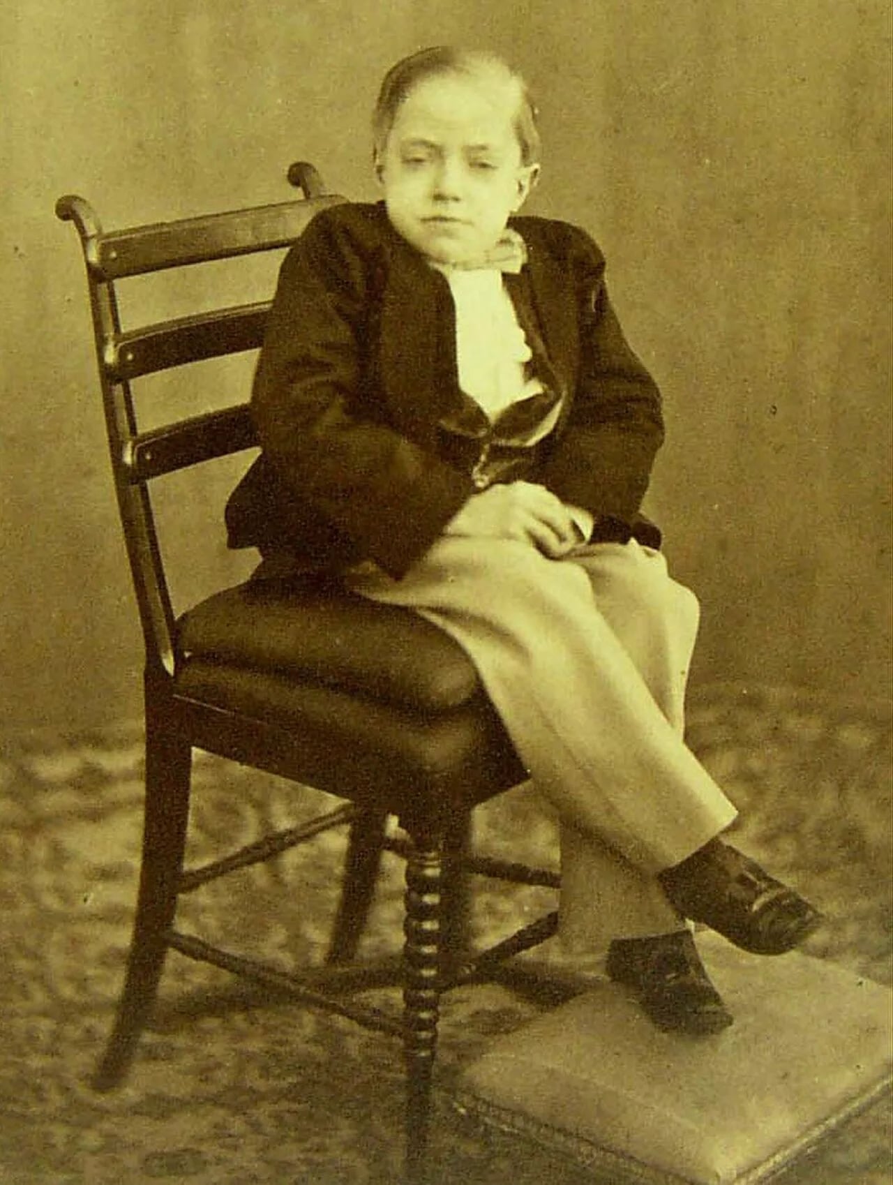 Porträt von Prince Oddone, Duke of Montferrat (1846–1866) – Gedenkseite